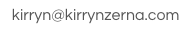 Kirryn's email address