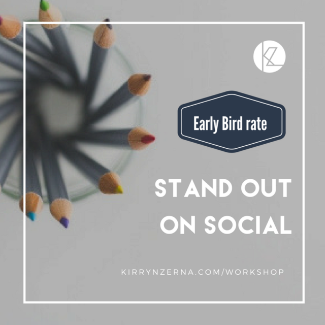 Stand out on social workshop promo