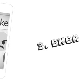 White background with phone and pictures of emojis