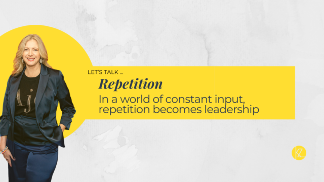 Repeat the Goal: Why Repetition Is a Leadership Advantage in Distracted Teams